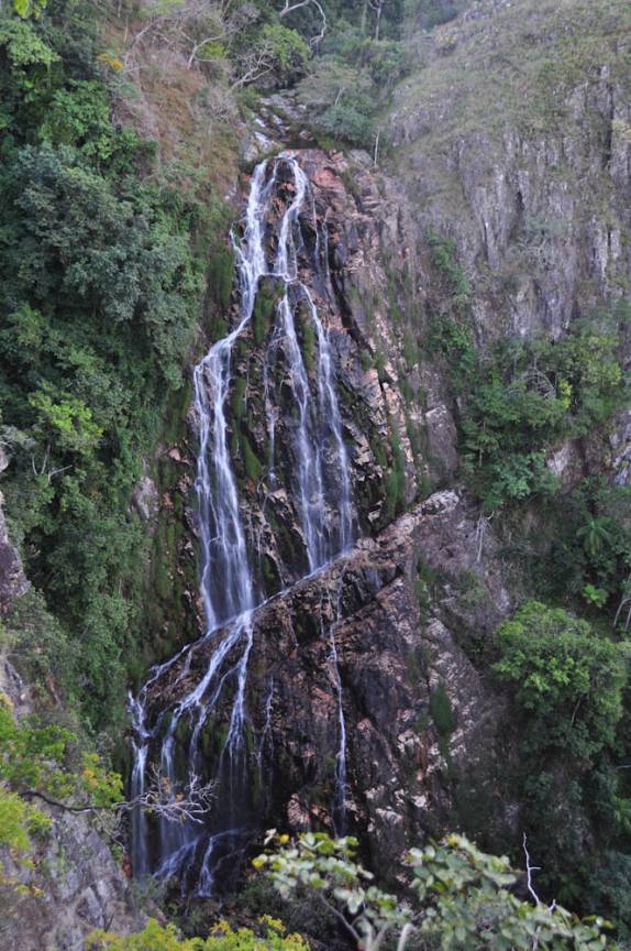 Cachoeira Ave Maria, na Chapada dos Veadeiros, região de Cavalcante - GO